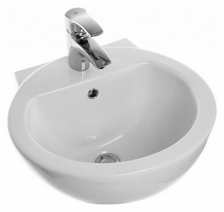 Раковина для ванной Sanita-Luxe Art Luxe 48*48см белый (ARTSLWB01/WB.PD/Art/50-C/WHT.G/S1)