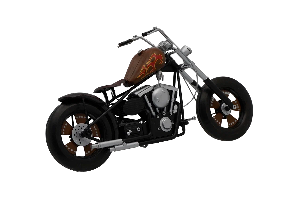 Модель ретро мотоцикл Боббер Харлей Дэвидсон длина 36 металл