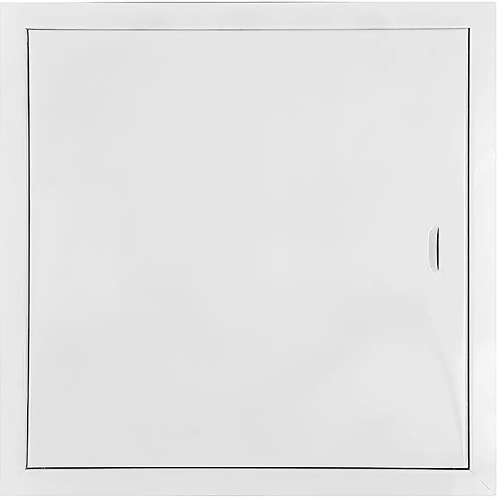 Люк ревизионный открытого типа ЛсИС ЛТ металл цвет белый 40x40 см - фотография № 1