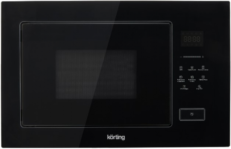 Встраиваемая микроволновая печь Korting KMI 827 GN, черный