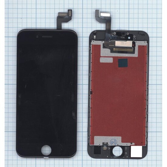 Дисплей Amperin для iPhone 6S в сборе с тачскрином (Tianma) черный