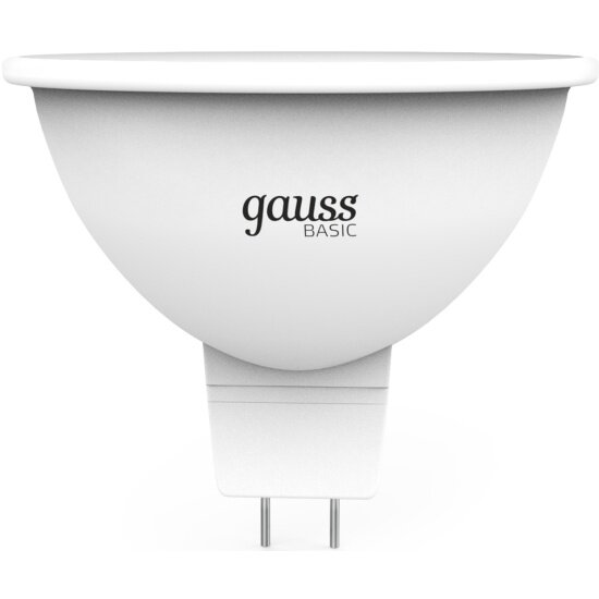 Светодиодная лампа Gauss Elementary MR16 12V 7W 530lm 3000K GU5.3 LED 1/10/100