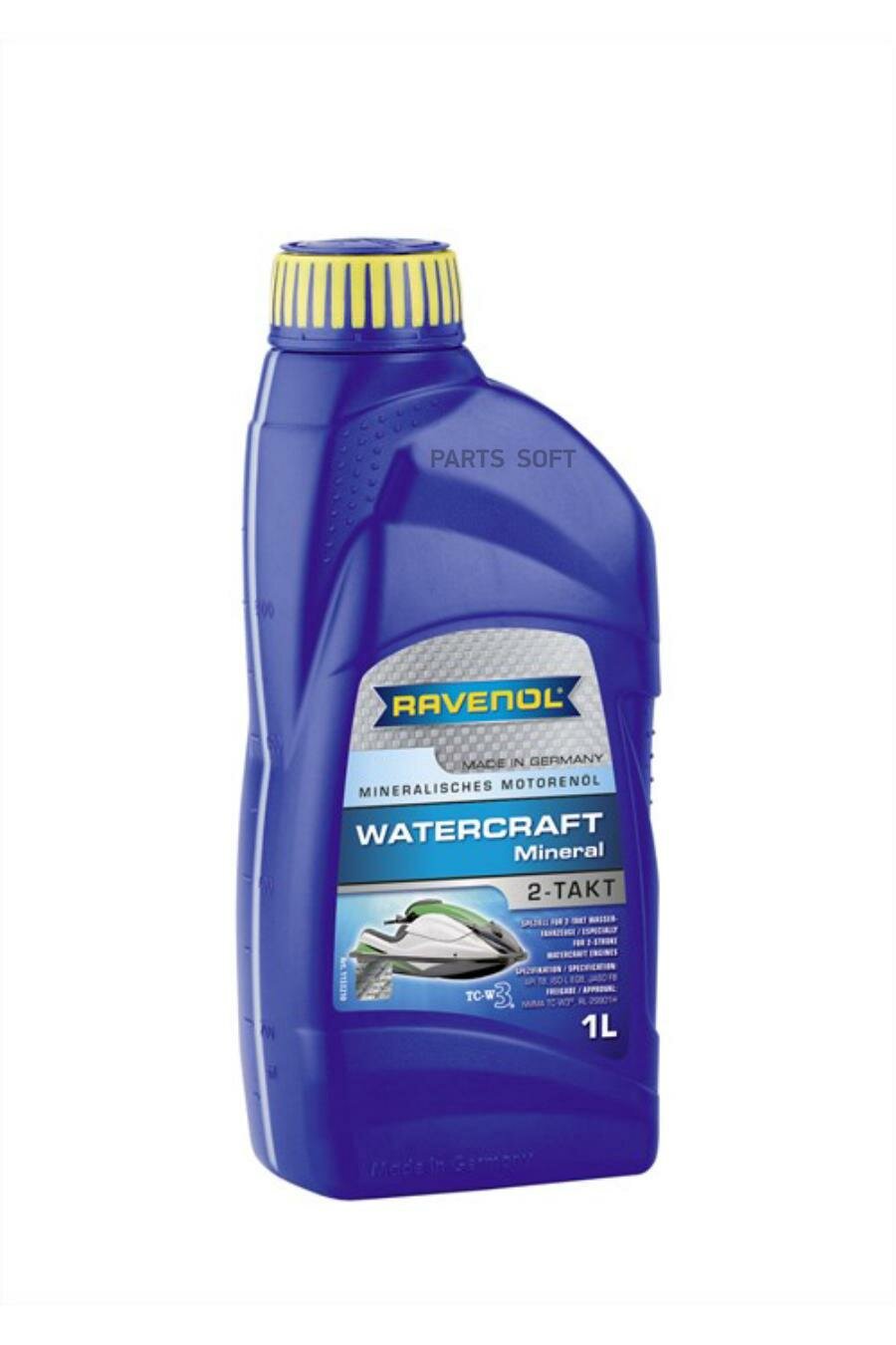 RAVENOL 1153210-001-01-999 Моторное масло для 2-Такт RAVENOL Watercraft Mineral 2-Takt (1л) new
