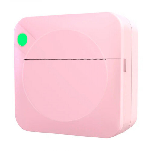 Детский мини-принтер Kid Joy C17 Pink для фотографий 200DPI Bluetooth 5.1 розовый