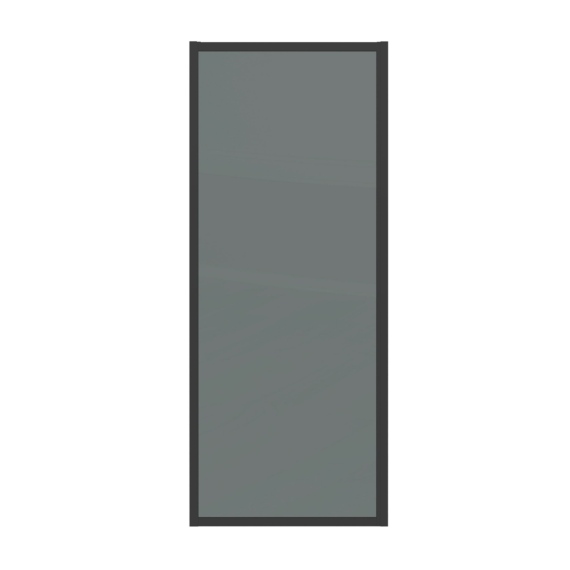 Душевые перегородки Grossman Cosmo 70x195 200.K33.02.70.21.10 стекло тонированное профиль черный матовый