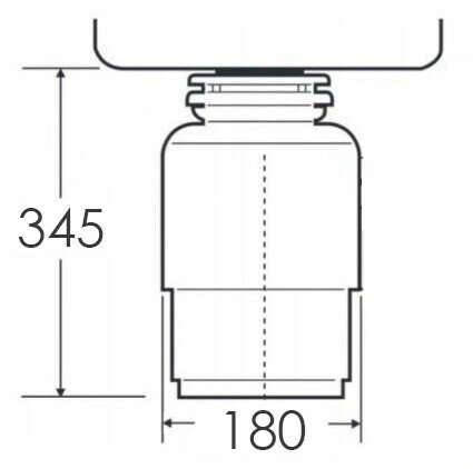 Измельчитель пищевых отходов Oulin KDS553 - фотография № 3