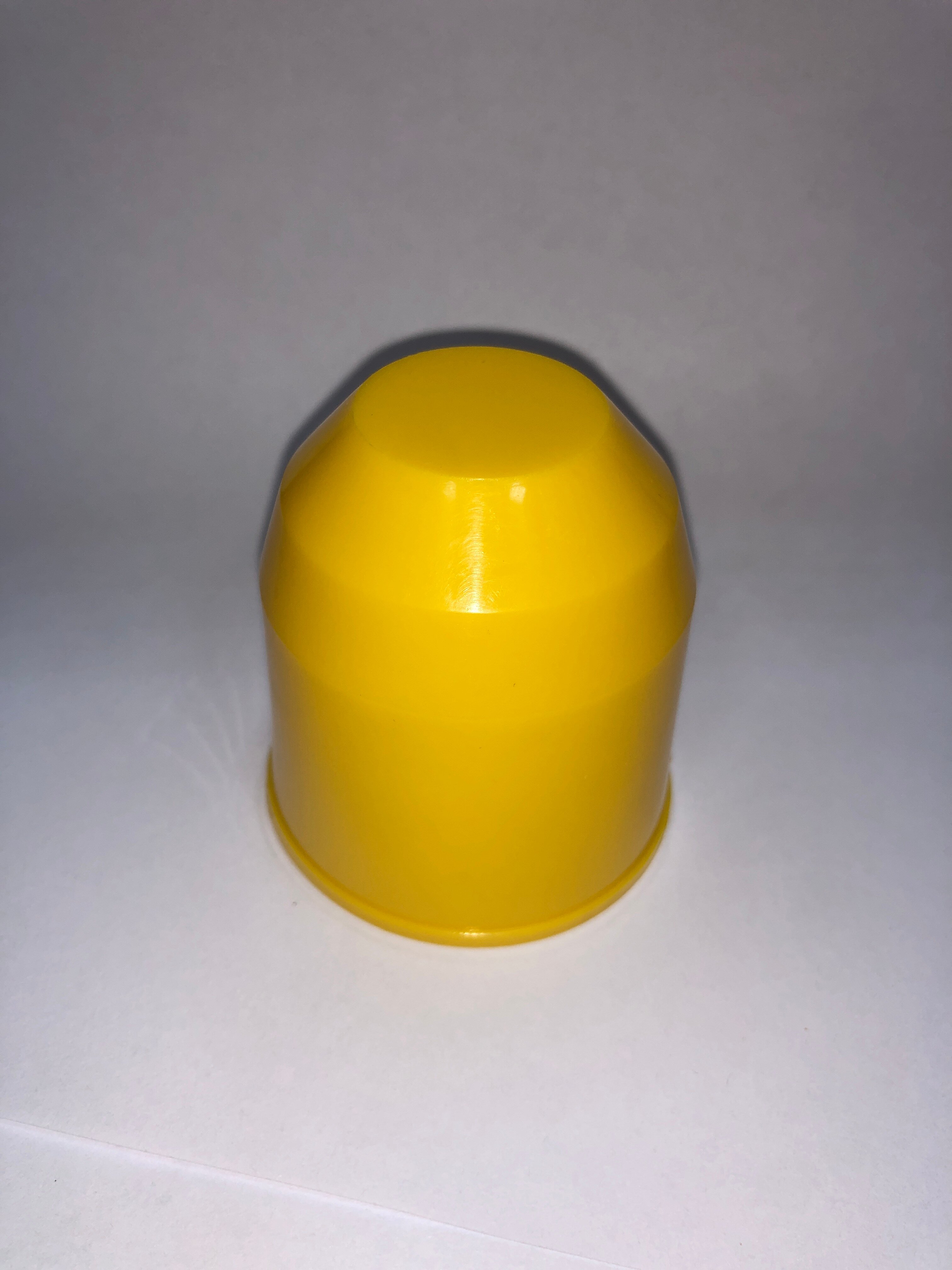 Колпачок на шар фаркопа без надписи, пластик, желтый