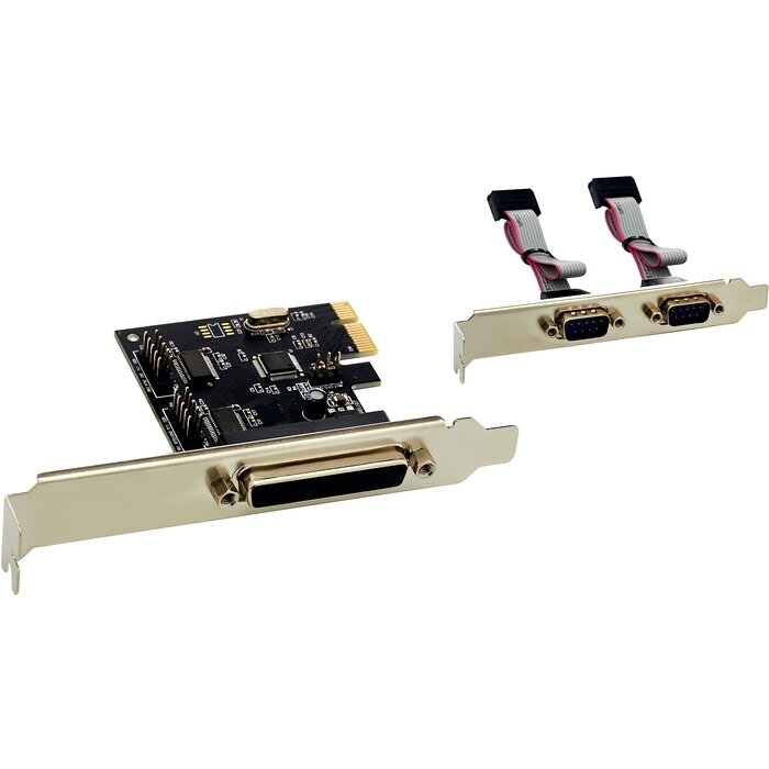 Exegate Ex281226rus Контроллер EXE-303 Pci-e, 2*COM port + 1*LPT (oem) .