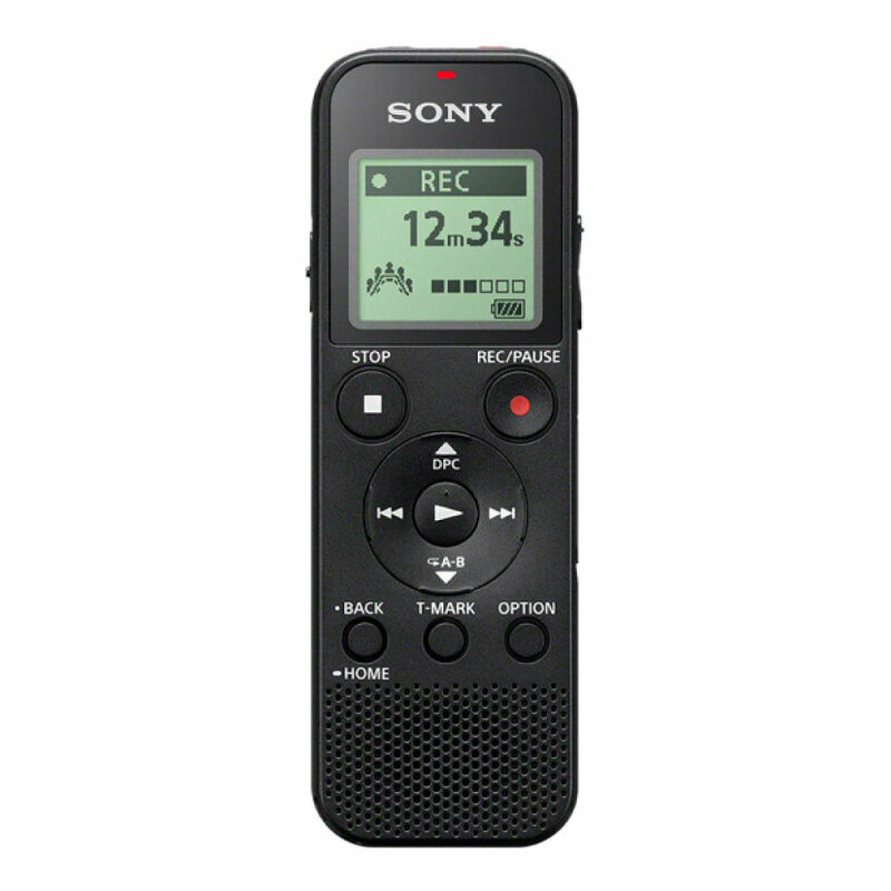Диктофон цифровой Sony ICD-PX470/С, черный, 4GB, 1760672