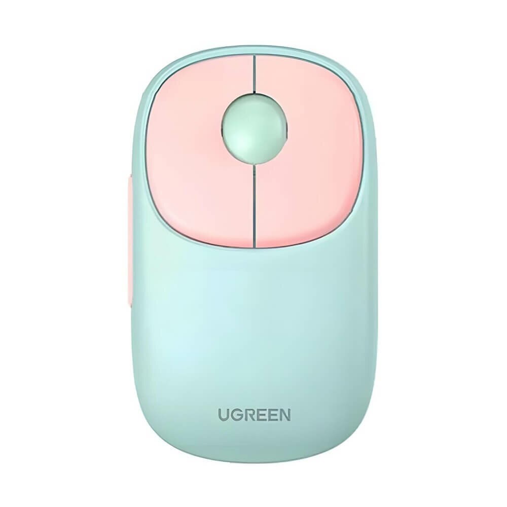 Мышь UGREEN MU102 (15722) FUN+ Wireless Mouse 2.4 GHz&BT . Цвет: розовый