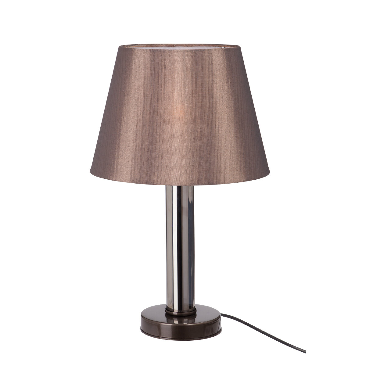 фото Настольная лампа Vitaluce V4838/1L, 1хE27 макс. 60Вт коньячная бронза