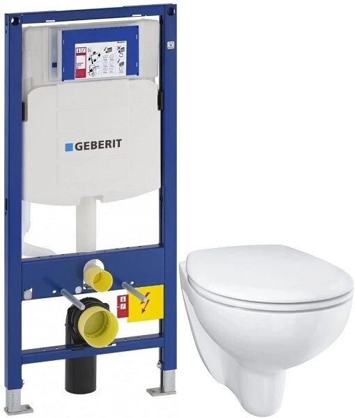 Комплект подвесной унитаз Grohe Bau Ceramic 39351000 + система инсталляции Geberit 111.300.00.5