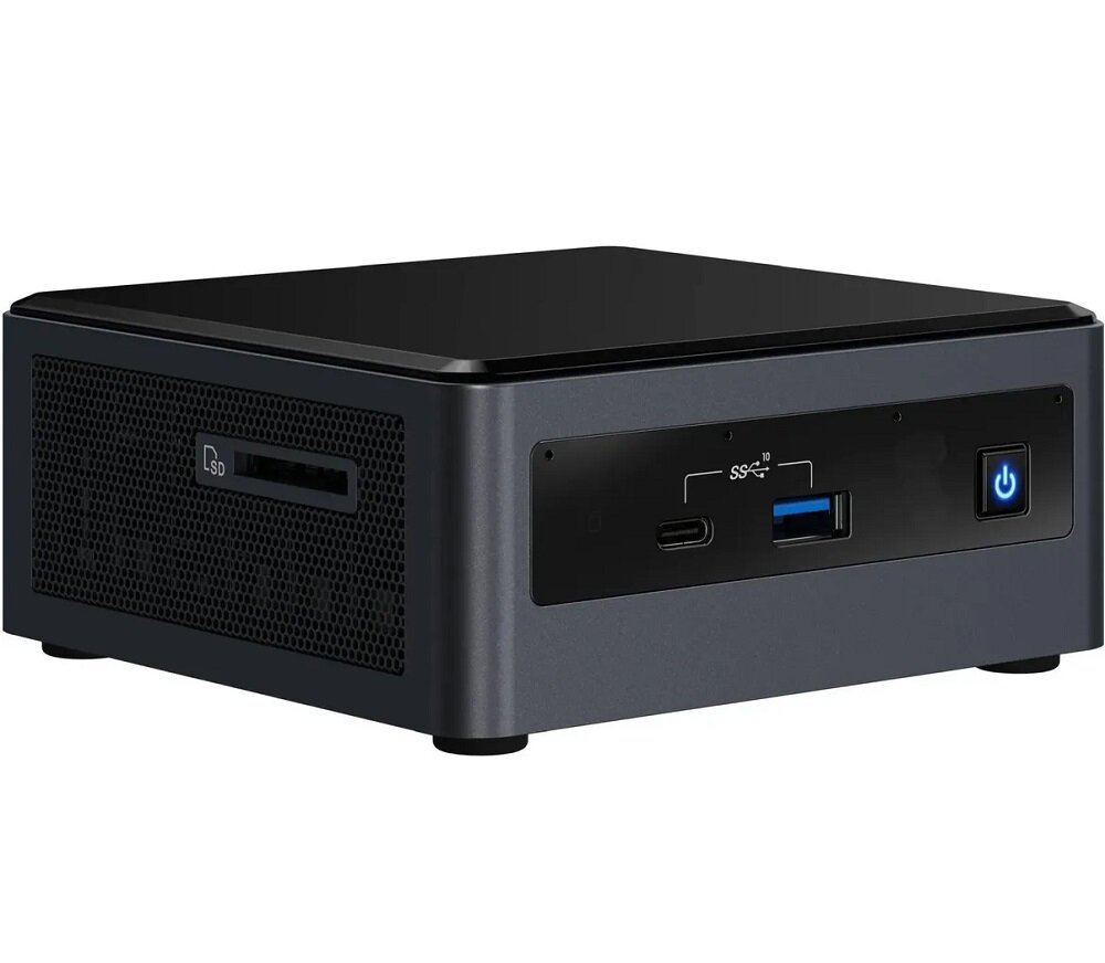 Компьютер Riwer NUC 3213740 (i3-10110U TDP 35 Intel NUC 10 16 Гб D4 SoDimm 2666 (2x8) 500 Гб M.2 UHD 620 Без DVD Wi-Fi/BT Без ОС RWNUC1 90 Вт)