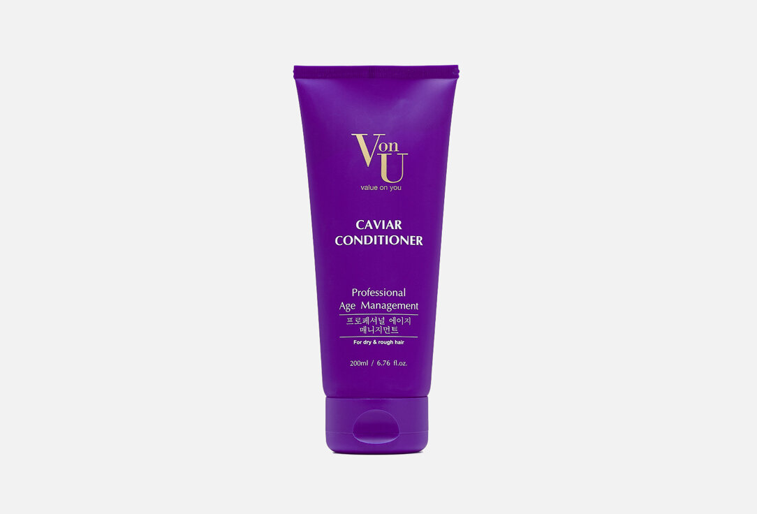 Кондиционер для волос Von U Caviar Conditioner / объём 200 мл