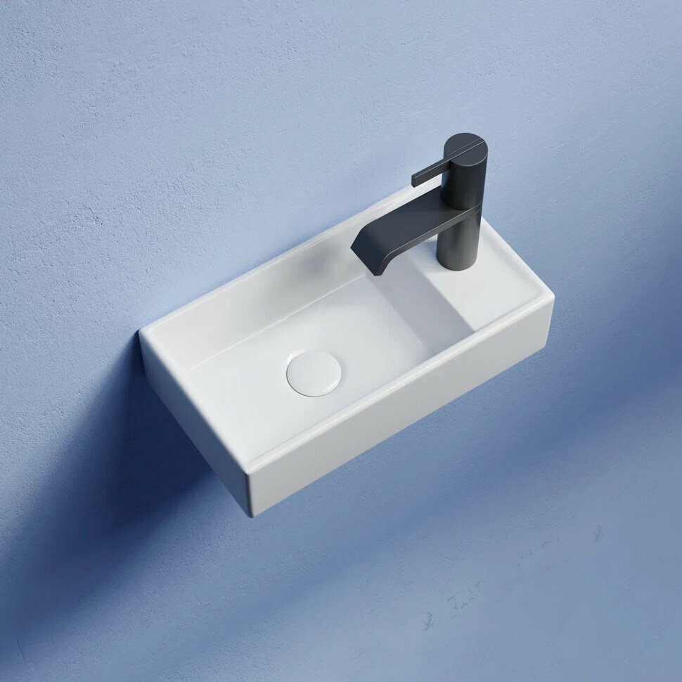 Раковина Ceramicanova Element 41,7х21,7 CN6051L - фото №4
