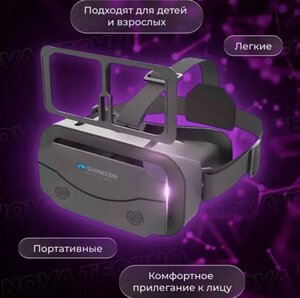 Виртуальные очки для телефона, вр реальность (VR SHINECON)