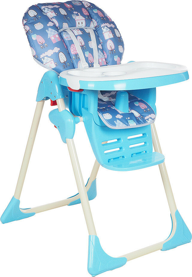 фото Стул для кормления Globex "Космик" Слоник , синий Т