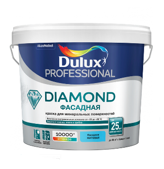 Краска DX Professional Diamond фасад гладкая мат. BW 5л.