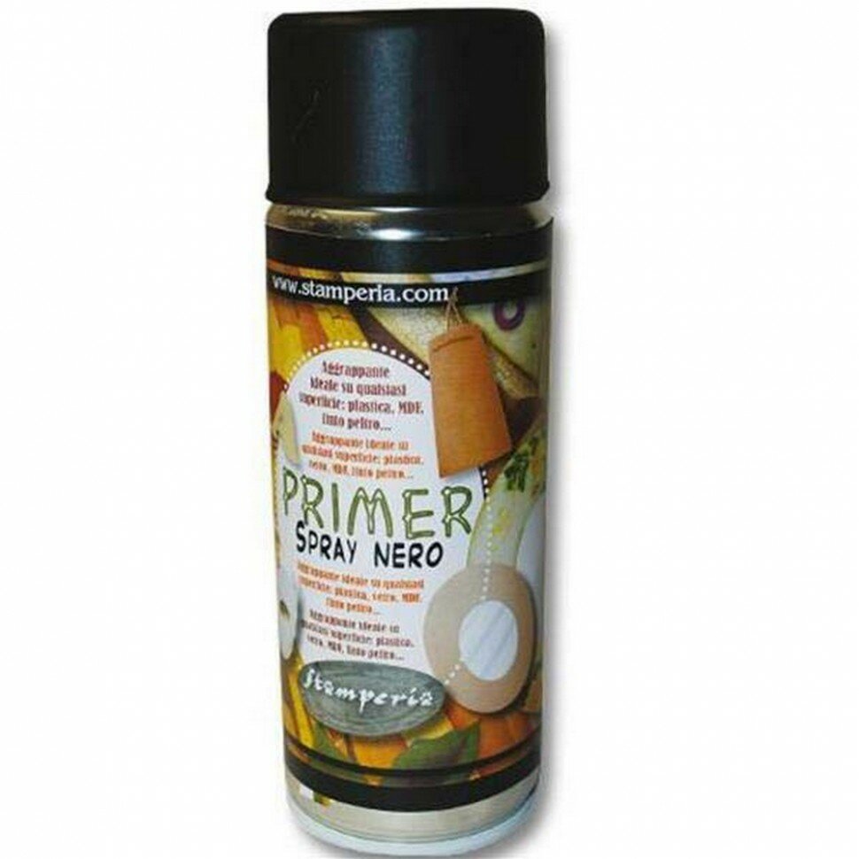 фото Грунт-основа Primer Черный 150 мл #KES08 Stamperia