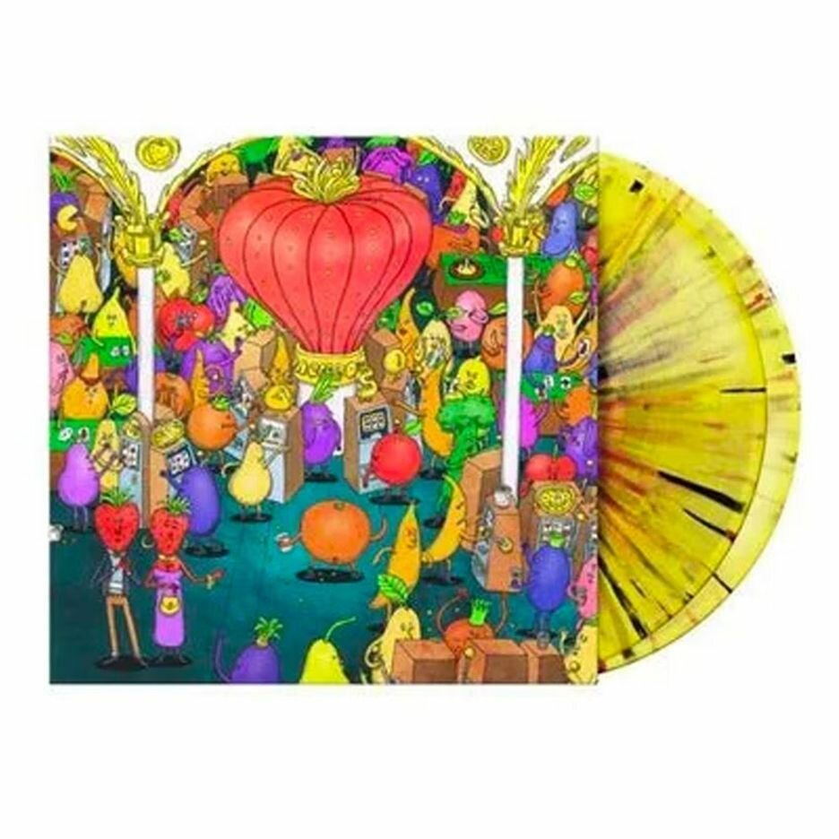 Dance Gavin Dance - Jackpot Juicer (lim. Yellow Transparent w/ Red & Black Splatter) новая лимитированная пластинка