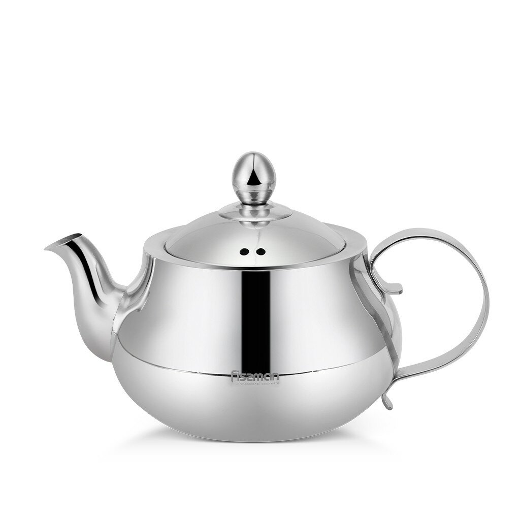 фото Чайник для кипячения воды FISSMAN FERNE 1.5л с ситечком, нержавеющая сталь