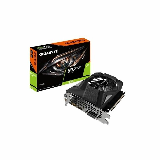 Видеокарта Gigabyte GTX1630 4GB GDDR6 64-bit DVI HDMI DP 1FAN RTL