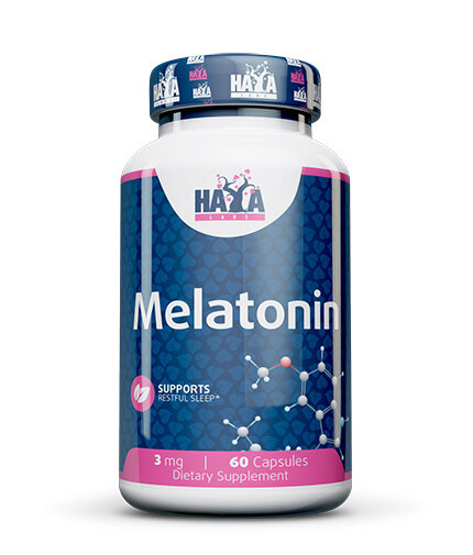 Haya Labs Melatonin 3 мг (Мелатонин) 60 капсул (Haya Labs)