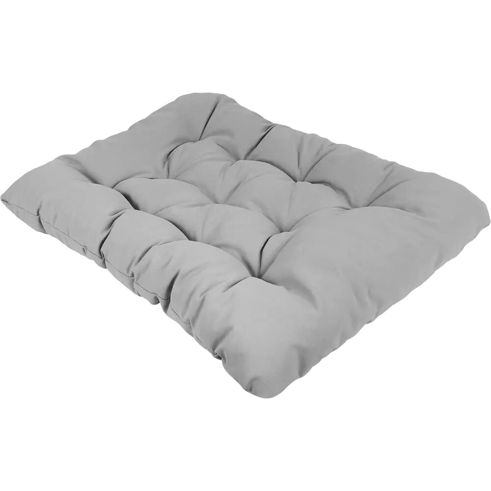 Подушка для садовой мебели Linen Way 62x44 см цвет серый - фотография № 2
