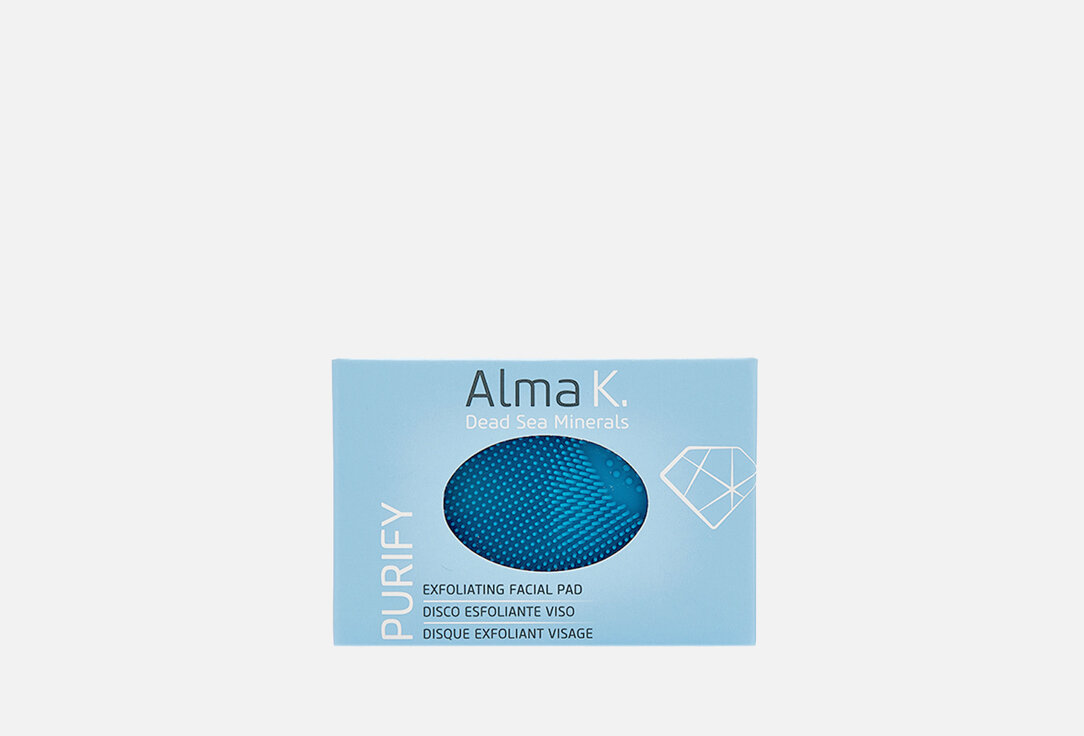 Очищающая и отшелушивающая подушечка для лица Alma K, EXFOLIATING FACIAL PAD