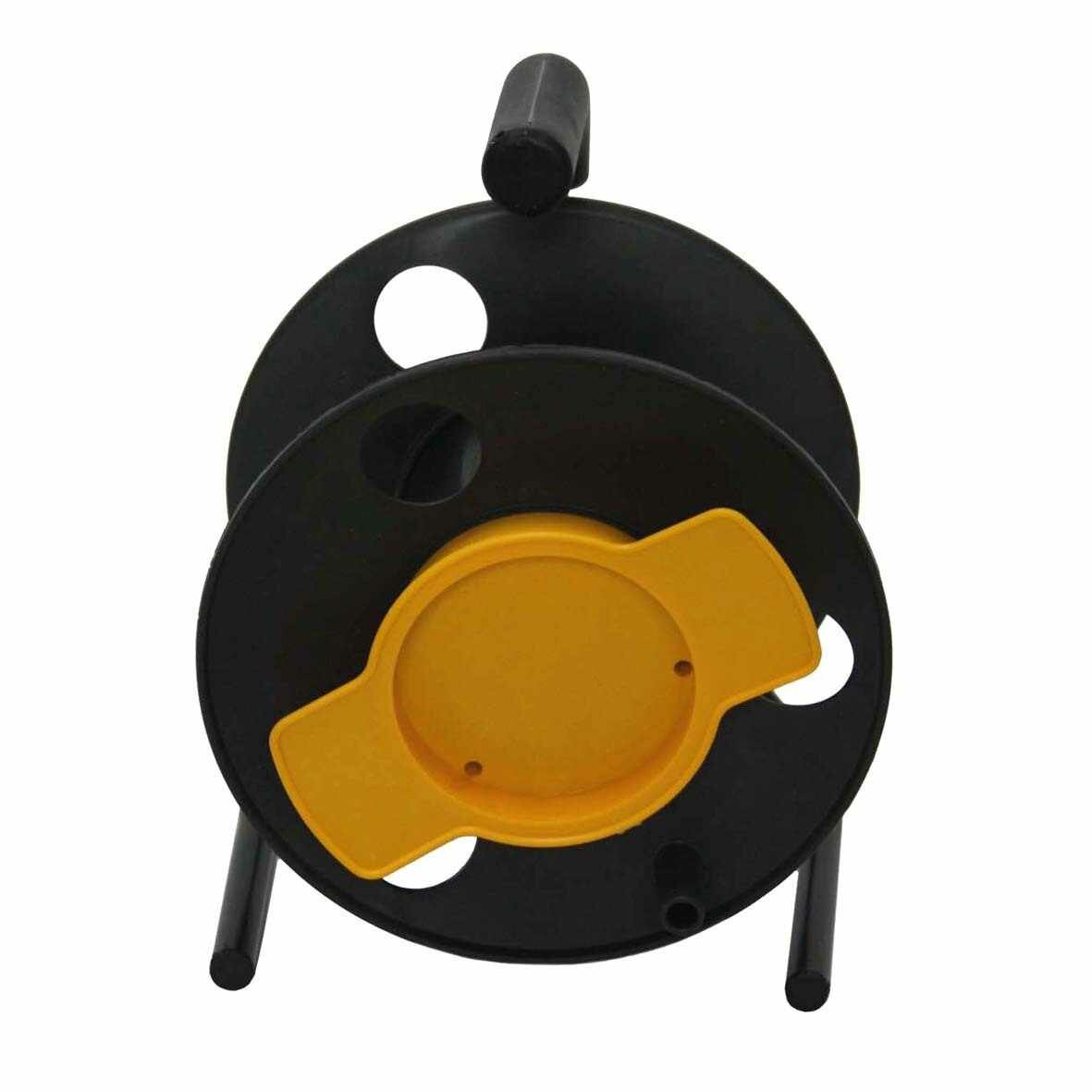 фото Катушка для удлинителя, цвет синий/жёлтый