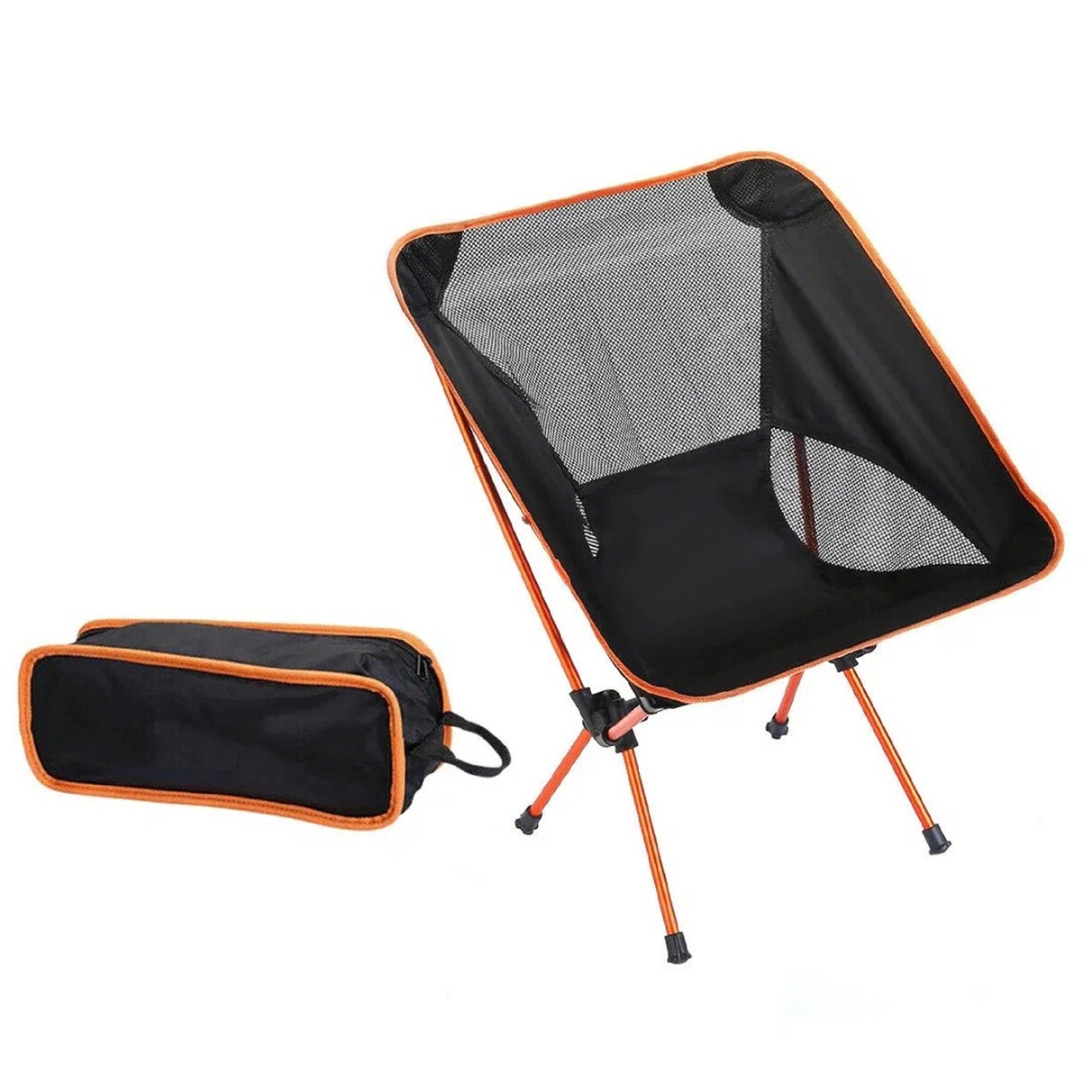 фото Портативный складной стул для путешествий, пляжного отдыха, пешего туризма, пикника, рыбалки