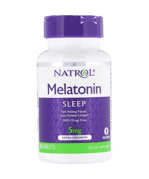 Melatonin 5 mg Natrol (Без вкуса)
