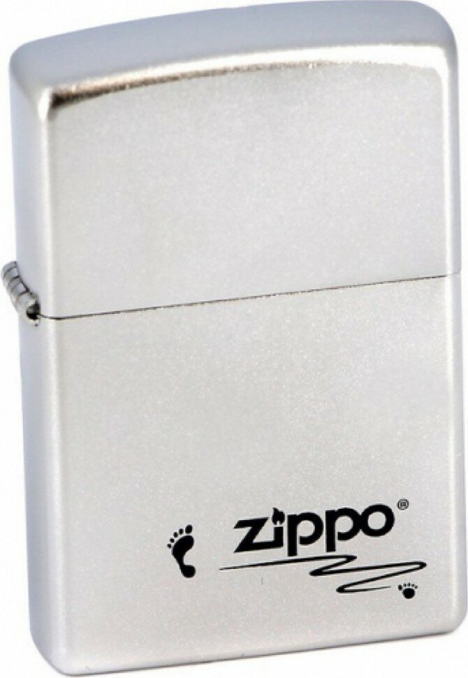 Зажигалка ZIPPO 205 Footprints/ Оригинал