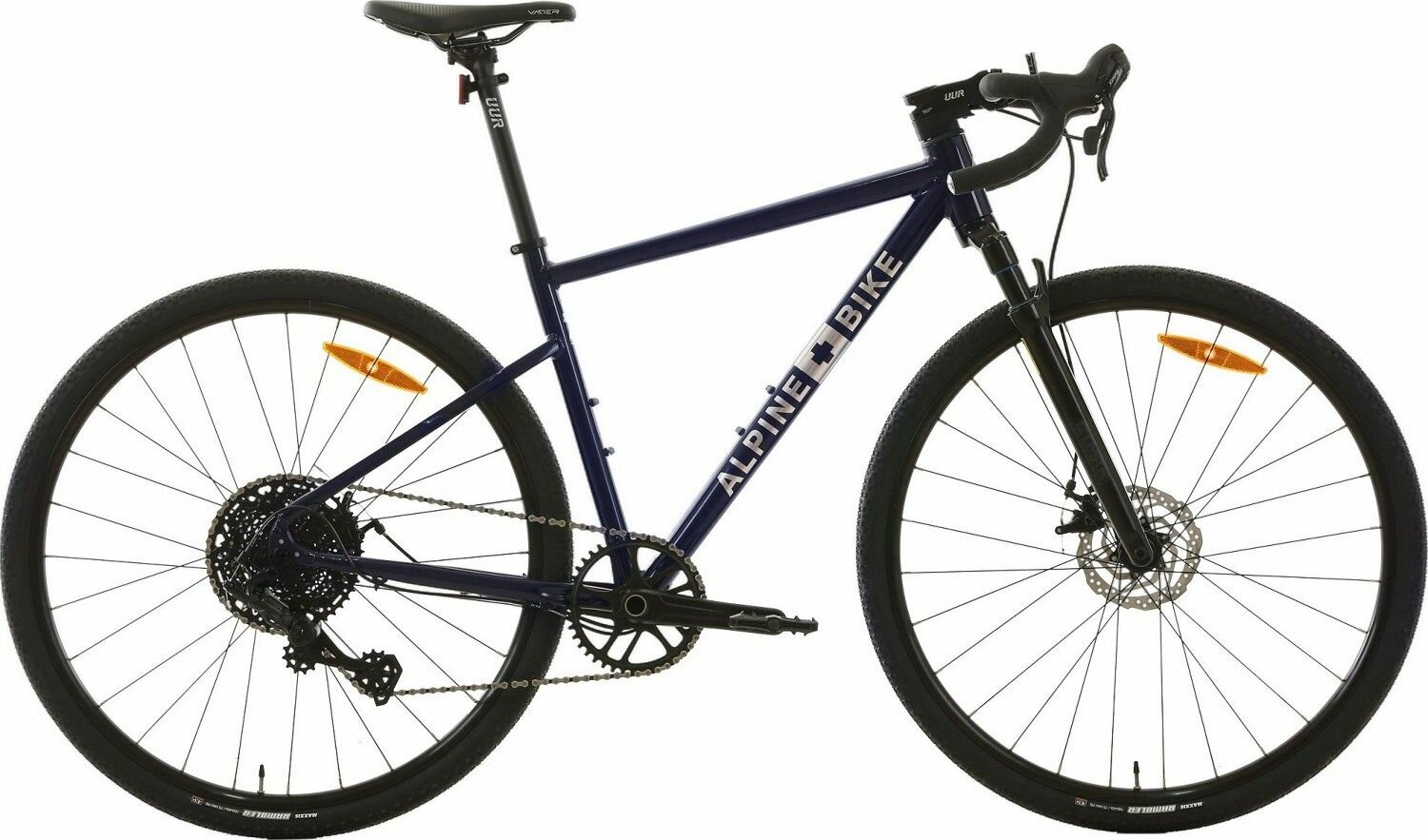 Велосипед Alpinebike Gravel 10 (2024) (Велосипед Alpine Bike Gravel 10 размер M/L фиолетовый, ALPN_J23G003_G_M_F)