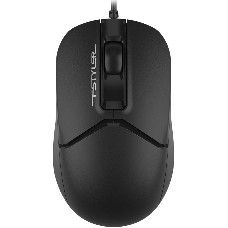 Мышь компьютерная A4Tech Fstyler (FM12S BLACK) оптическая 1200dpi/3but