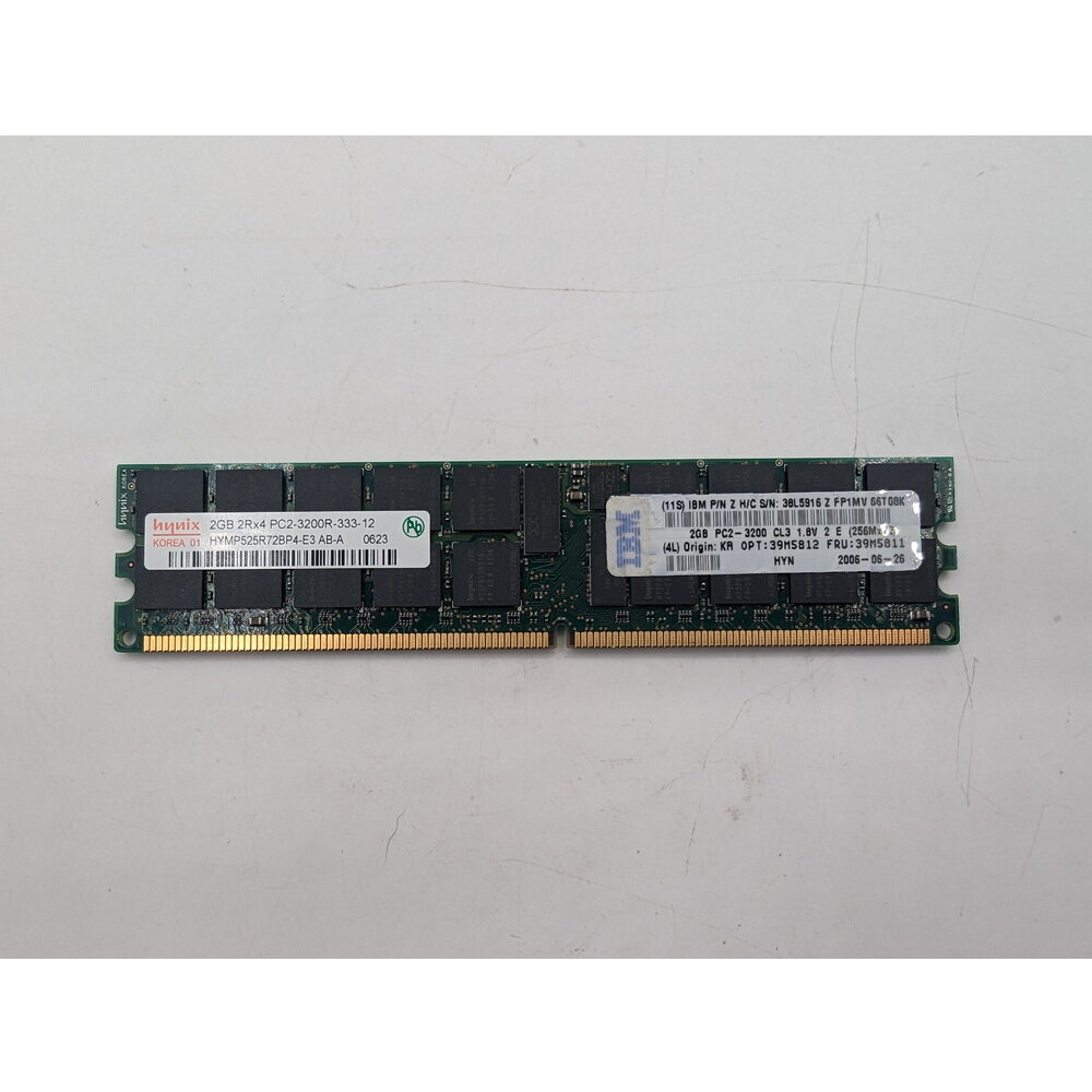 Модуль памяти HYMP525P72CP4-Y5, 405476-051, SK Hynix, HP, DDR2, 2Gb, 5300