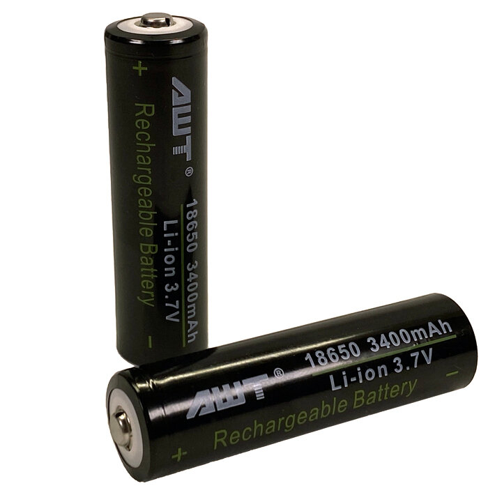 Аккумуляторная батарея AWT 18650 3400mAh Li-Ion