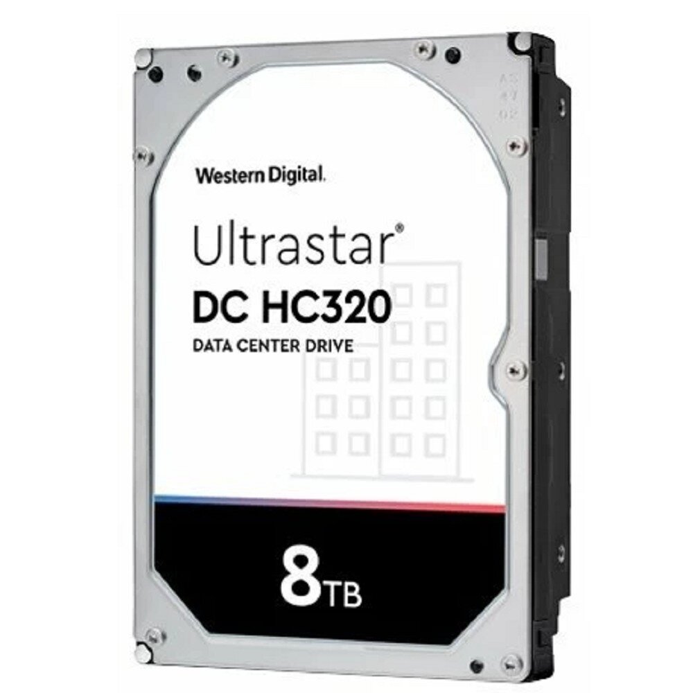 Hitachi Жесткий диск 8Tb WD Ultrastar DC HC320 {SATA 6Gb/s, 7200 rpm, 256mb buffer, 3.5"}
