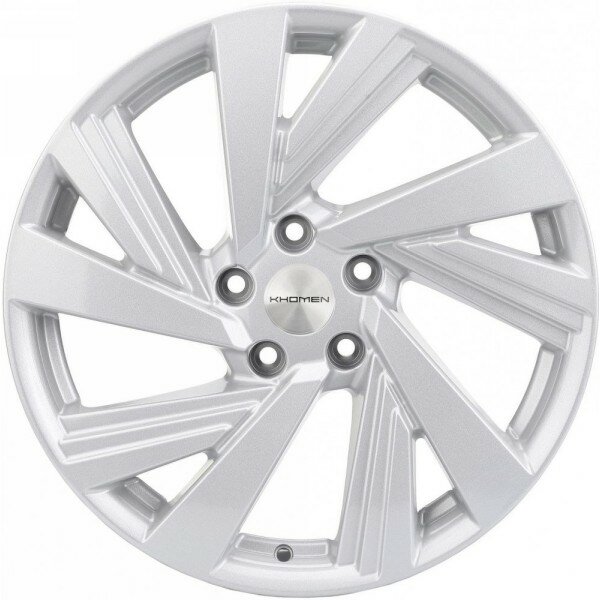 Колесный диск Khomen Wheels KHW1801 7,5x18 5*114,3 ET45 66,1 F-Silver