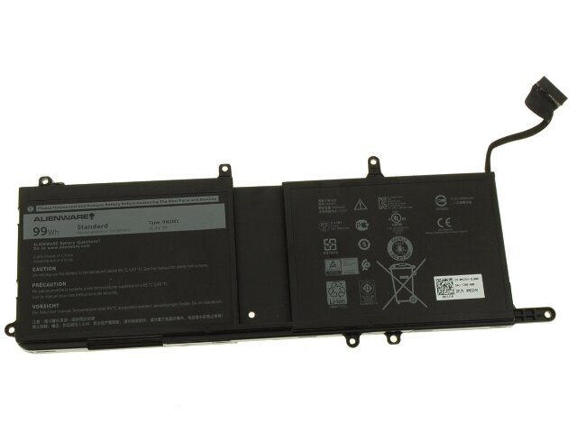 Аккумулятор для Dell (9NJM1) Alienware 15 R4 17 R4 17 R5 99Wh 11.4V