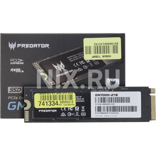 SSD диск Acer Predator GM7000 BL.9BWWR.106