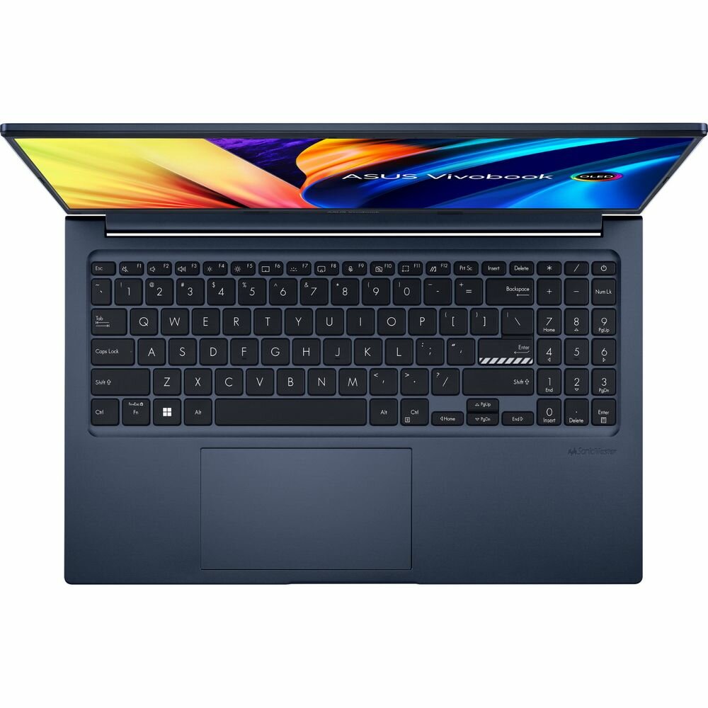 Ноутбук ASUS VivoBook 15X OLED X1503ZA-L1147W 90NB0WY1-M008V0 (15.6", Core i5 12500H, 8Gb/ SSD 512Gb, Iris Xe Graphics eligible) Синий - фото №5