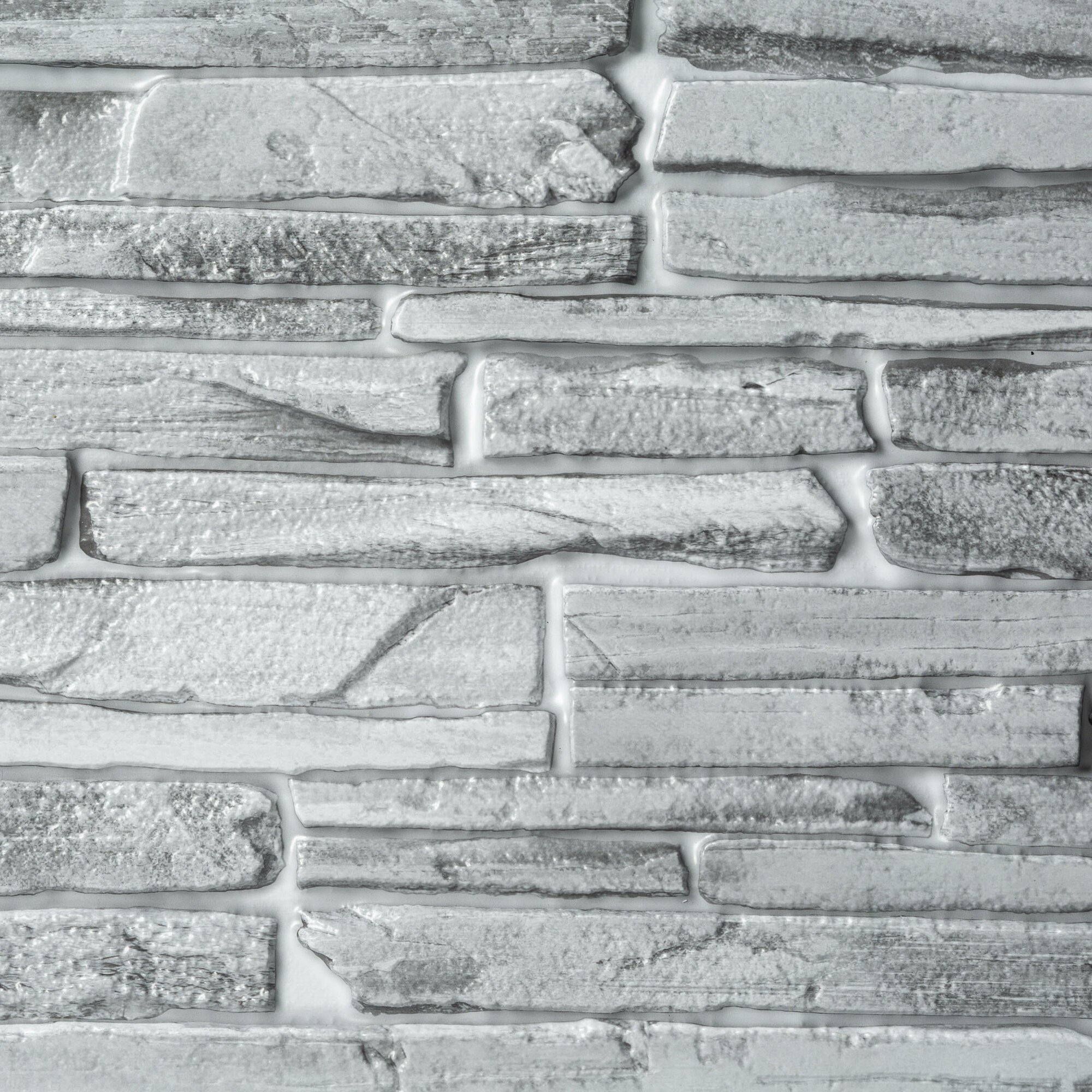 фото Панель ПВХ 980х500х3 мм цифровая печать Grace серый камень 0,49 кв.м