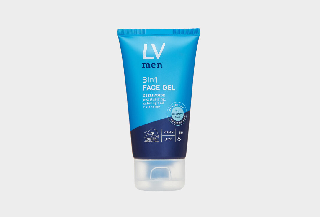 Бальзам после бритья для чувствительной кожи лица 3 в 1 LV, After Shave Balm for sensitive skin 75мл