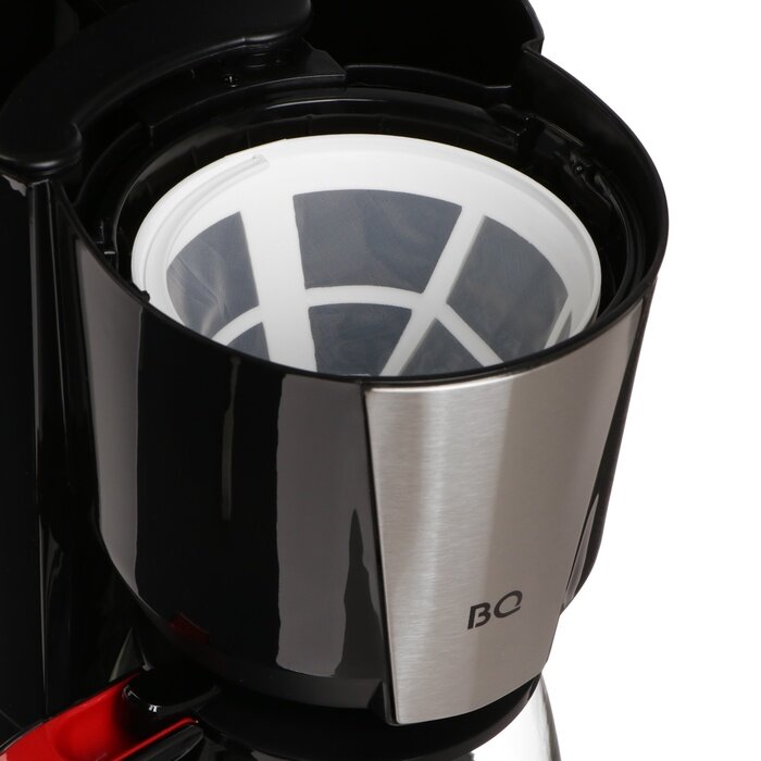 Кофеварка BQ CM1008, капельная, 1000 Вт, 1.25 л, чёрная - фотография № 4