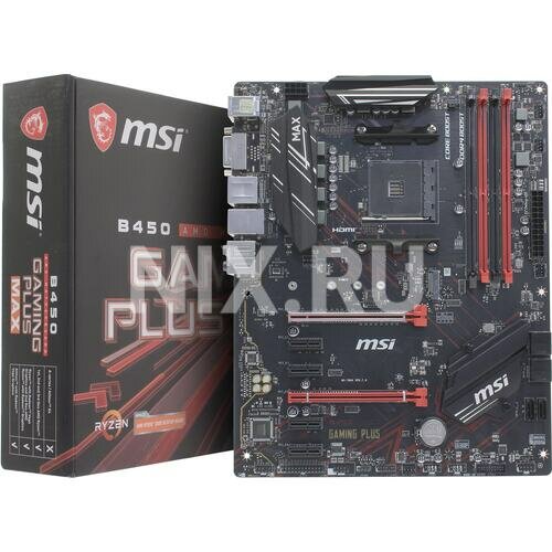 Материнская плата MSI B450 GAMING PLUS MAX