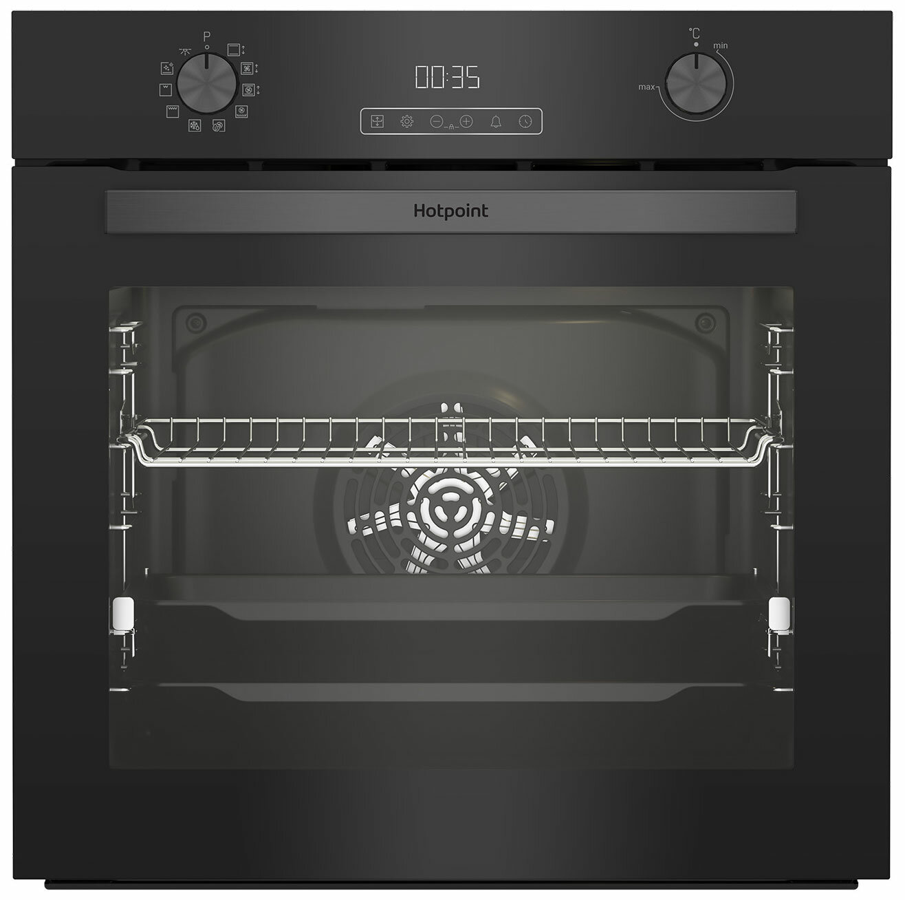 Встраиваемый электрический духовой шкаф Hotpoint FE9 831 JSH BLG черный