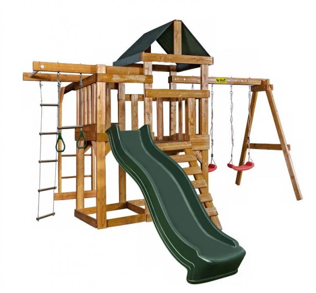 Детская игровая площадка Babygarden Play 8 - зеленый (BG-PKG-BG24-DG)
