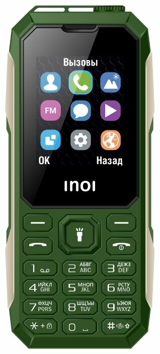Мобильный телефон INOI 106Z (2 SIM), Khaki