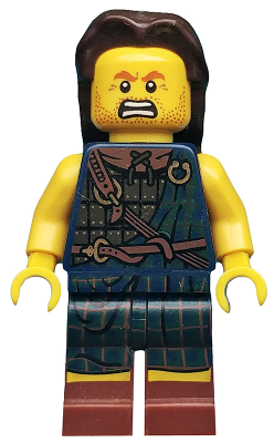 Минифигурка LEGO Highland Battler, Series 6 col082